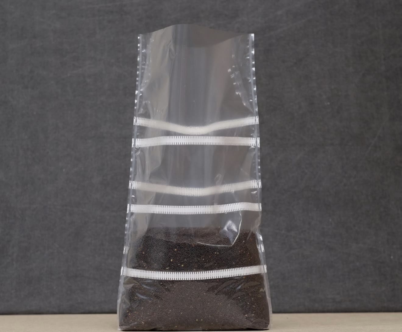 SACO2 horizontal-filter bag of substrate